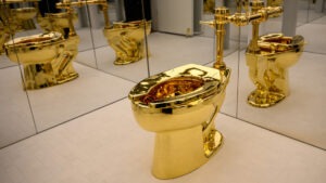 Retrete de oro Subastas 2025: récords históricos en el mercado del arte - RDE Digital