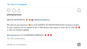 Dominicano Johnny Sky gana "Gaviota de Plata" Viña del Mar 2026 - RDE Digital