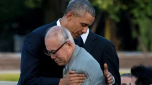 Shigeaki Mori-Obama Shigeaki Mori, sobreviviente de Hiroshima, deja legado de paz - RDE Digital
